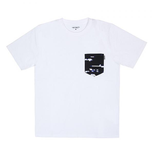 (I017127) LESTER POCKET T-SHIRT-WHT